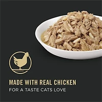 Purina Pro Plan Complete Essentials Entrée de Poulet et Riz en Sauce, Nourriture Humide pour Chats 85 g