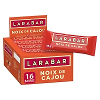 Larabar Sans Gluten Noix de cajou 16 pièces, 768 g