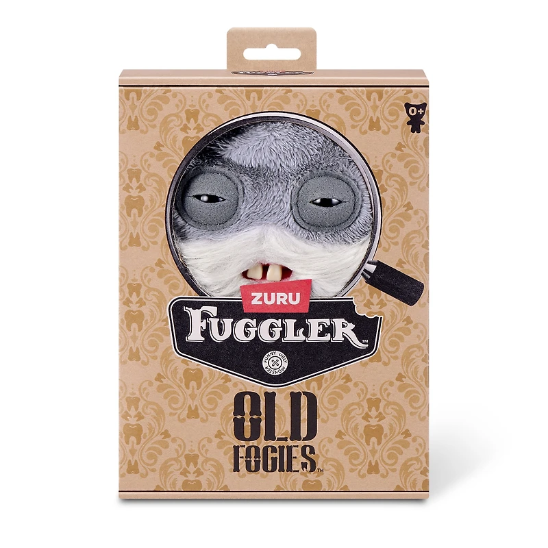 Fuggler Old Fogies 9 inch (Captain Cardiac), Funny Ugly Monster Stuffed Animal Toy by ZURU