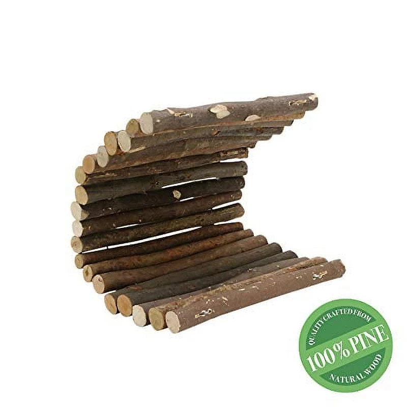 Living World Tree House Real Wood Logs - Large