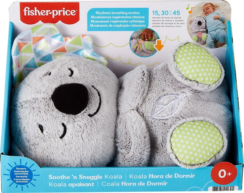 Fisher-Price Soothe 'n Snuggle Koala Baby Sound Machine with LIghts Music & Rhythmic Motion