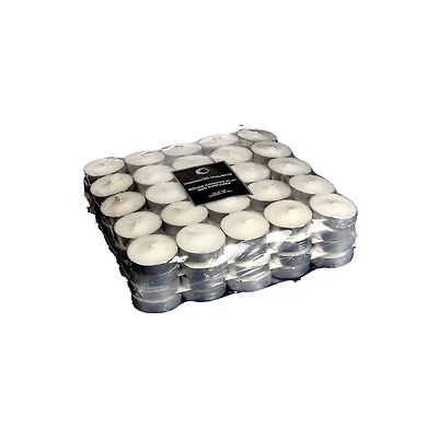 100 Pk Inodore Tealights (Blanc)