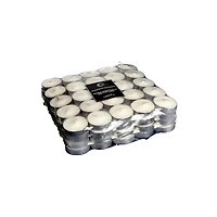 100 Pk Inodore Tealights (Blanc)