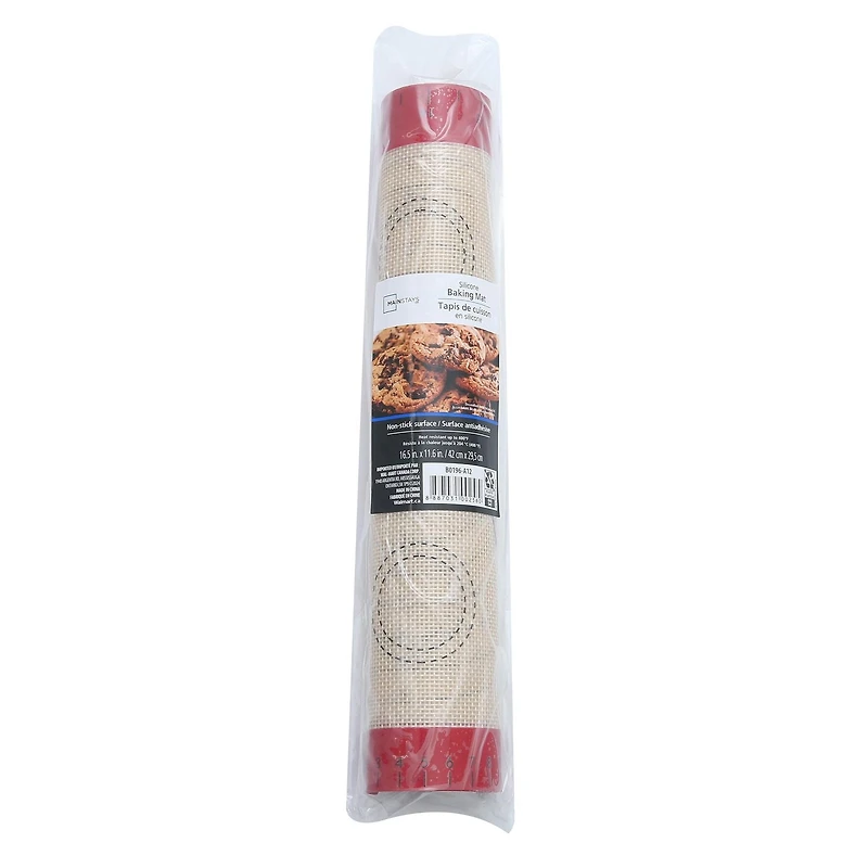 Tapis de cuisson en silicone polyvalent réutilisable Mainstays 16,5" x 11,6"