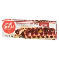 Côtes de dos de porc BBQ Swiss Chalet 600g Côtes Levées BBQ SWISS CHALET