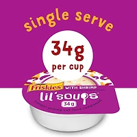 Friskies Avec saumon sockeye dans un bouillon de poulet velouté, , 34 g 34 g