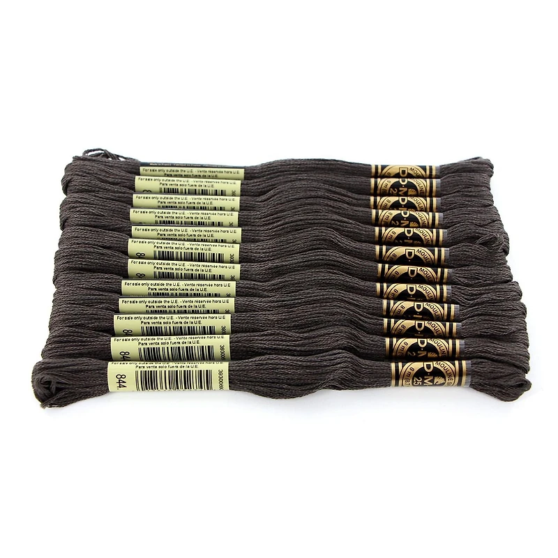 DMC Dark Cotton 6 Strand Floss 8m