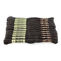 DMC Dark Cotton 6 Strand Floss 8m