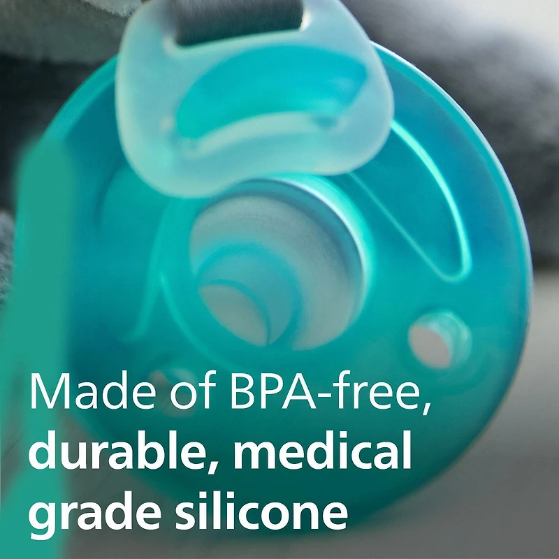 Peluche câlin pour suce Soothie Philips Avent, 0 mois et plus, vache, SCF347/05