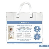 Simmons Tapis à Langer Portable Blanc