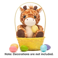 Tout pour Célébrer! Jaune petit panier en bambou