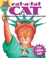 Gamewright Rat-A-Tat CAT Numbers Card Game - English Only