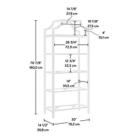 Sauder® International Lux Bookcase