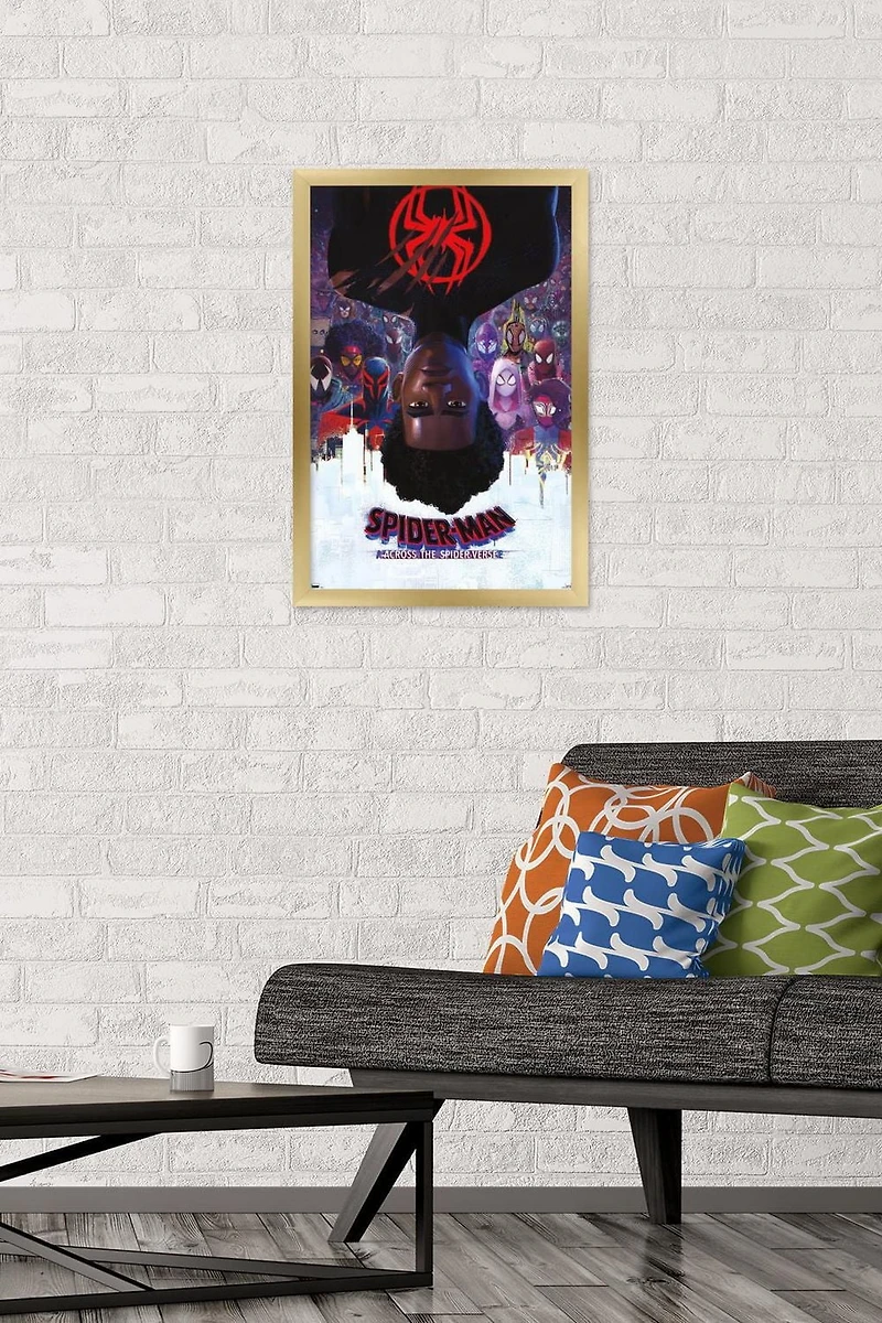 Marvel Spider-Man: Across the Spider-Verse - Official One Sheet Wall Poster, 22.375" x 34"