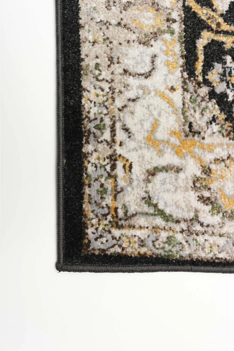 Tapis Lavable ECARPET Oriental pour Chambre, Salon, Chambre d'Enfant, Couloir