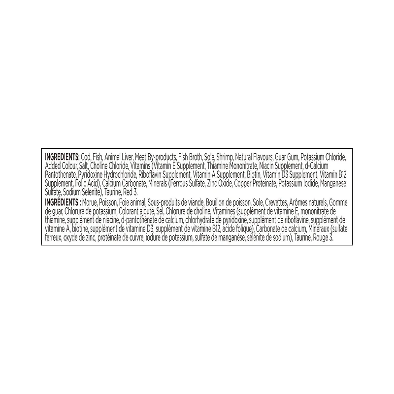 Nourriture pour chats gourmet Repas de morue, de sole et de crevettes Special Kitty 85g