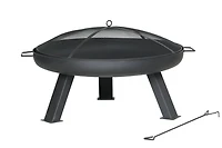 31.5 In. Round Steel Fire Pit