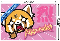 Aggretsuko - Horns Wall Poster, 14.725" x 22.375"