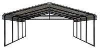 Arrow Carport 20 x 20 - Eggshell