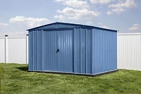 Arrow Classic Steel Storage Shed, 10x8, Blue Grey