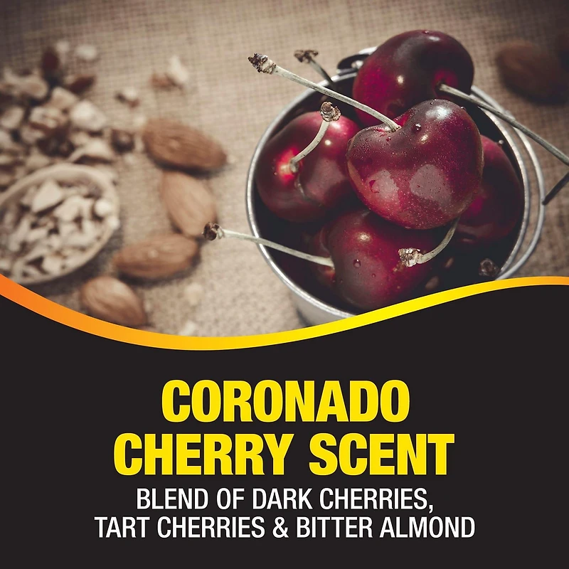 Assainisseur d’air de voiture California Scents en bâtonnet pour évent au parfum Cerise de Coronado – 6 unités Assainisseur d’air de voiture