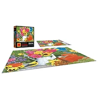 RoseArt - Kodak Premium 350-Piece -Spring Bouquet with Birds - Adult Interlocking Puzzle