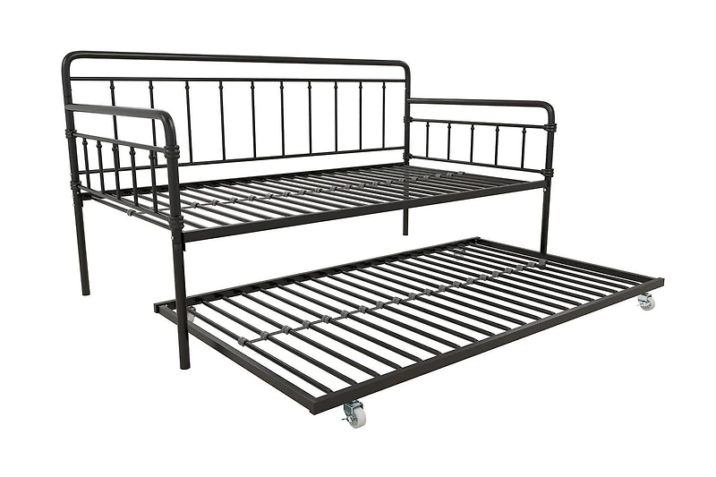 DHP Wallace Metal Daybed with Trundle