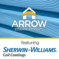 Arrow Classic Steel Storage Shed, 10x8, Flute Grey