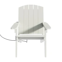 Summit Heated Lounge Muskoka style Chair