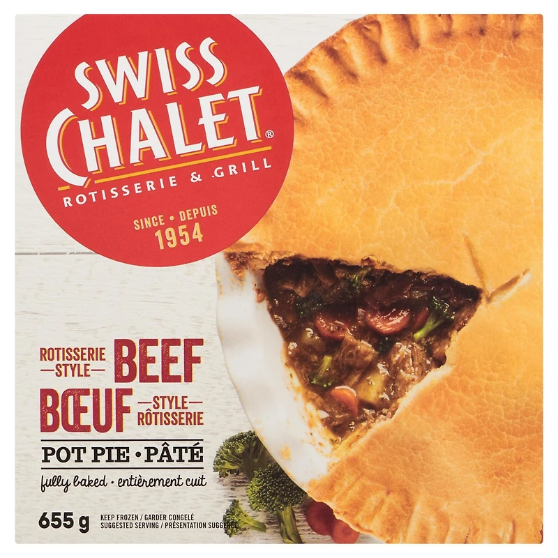 Swiss Chalet Rotisserie Style Beef Pot Pie, 655 g
