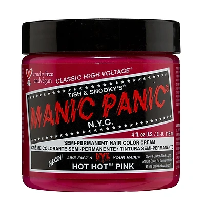 Manic Panic - Hot Hot Pink, Manic Panic Semi-permanent hair color cream