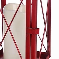 Holiday Time 13" LED Metal Lantern Decor
