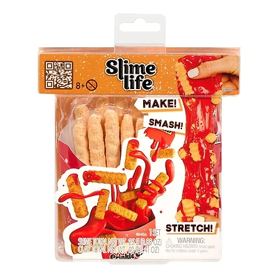 Slime Life French Fries DIY Slime Kit - Unboxing Ingredients to Make, Smash, and Stretch Your Food Slime, Ages 8+