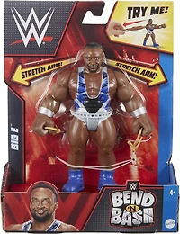 WWE Bend ‘N Bash Action Figure Big E, 5.5-inch Collectible for Ages 6 Years Old & Up