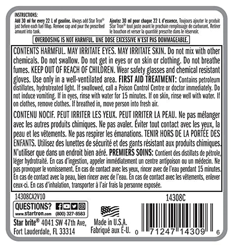 StarTron 8oz Fuel Treatment