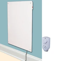 Panneau de chauffage mural Amaze Heater avec thermostat électrique enfichable de 600 W