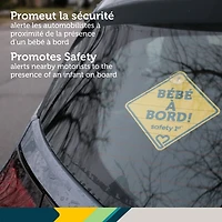 Enseigne Bébé à bord de Safety 1st
