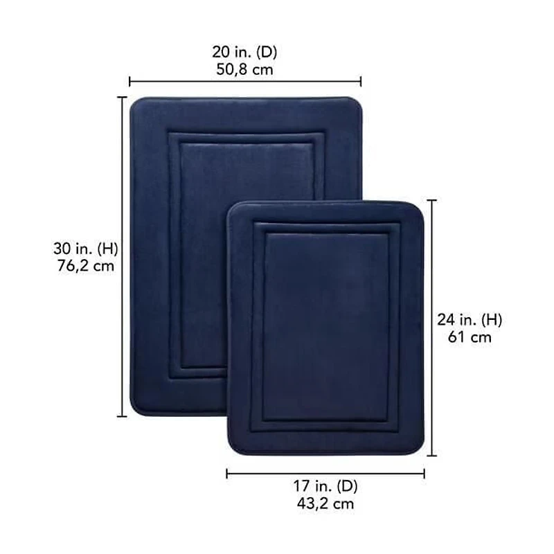 Ensemble de tapis de bain en mousse mémoire Mainstays