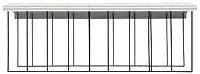 Arrow Carport, 14x42x14, Eggshell