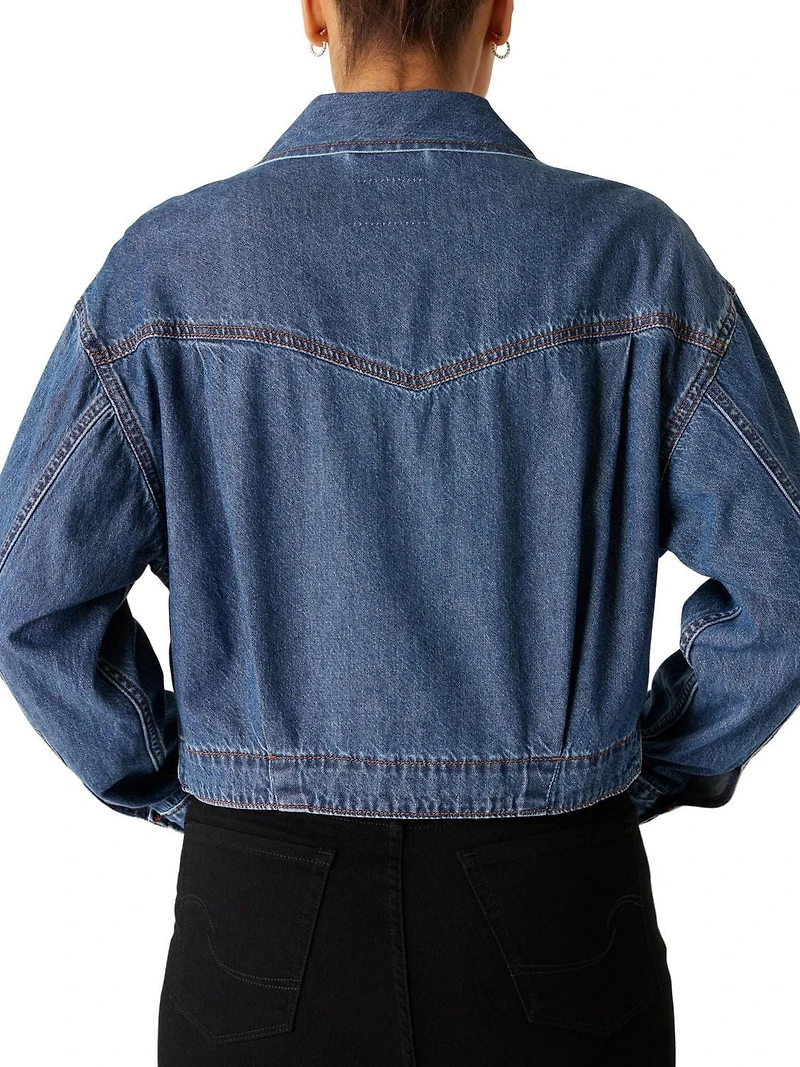Blouson camionneur ancien pour femme Levi Strauss SignatureMC