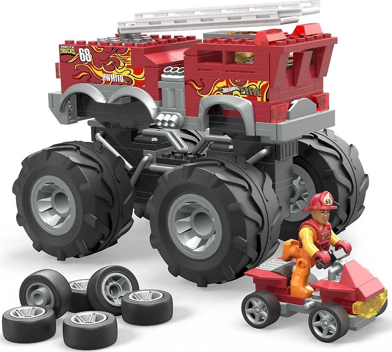 MEGA – Hot Wheels – Camion incendie HW 5-Alarm