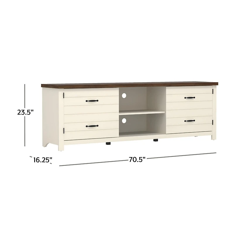 Hillsdale Lancaster Gaming Ready TV Stand
