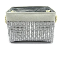 Hometrends Petit panier en tissu imprimé