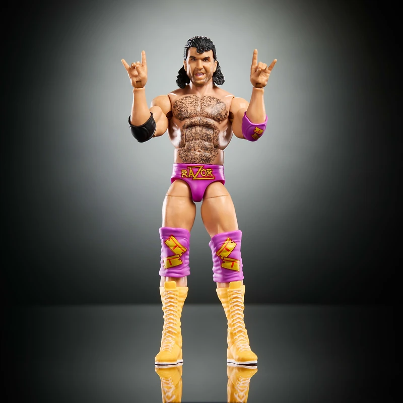 WWE Collection Elite Legends Série 28 Figurine Razor Ramon - Exclusivité Walmart