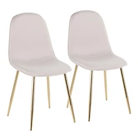 Pebble Dining Chair from LumiSource, Set of 2