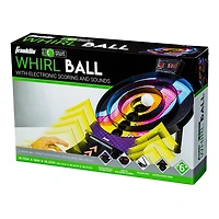 Jeu de balle tourbillon de type arcade Franklin Sports – Jeu d’arcade sans outils qui est prêt pour la salle de jeu – Pointage électronique automatique avec rampe d’arcade de retour de balles. Excelle