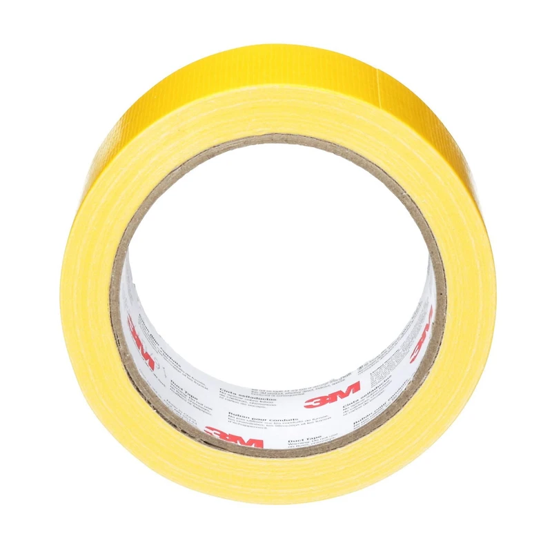 3M™ Multi-Purpose Duct Tape, 3920-YL, Yellow, 1.88 in x 20 yd, 1 Per Pack