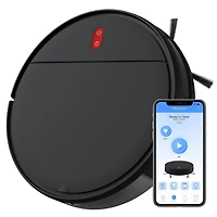 bObsweep Charlotte Aspirateur Robot et Vadrouille, Charbon