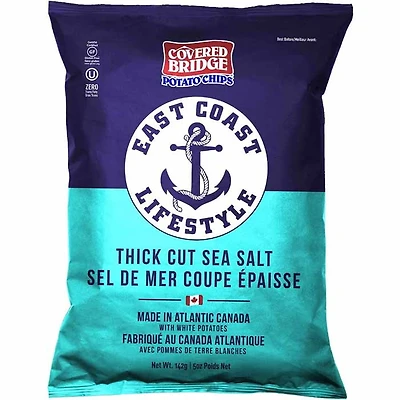Covered Bridge - ECL Tranché épais, sel de mer, 142g