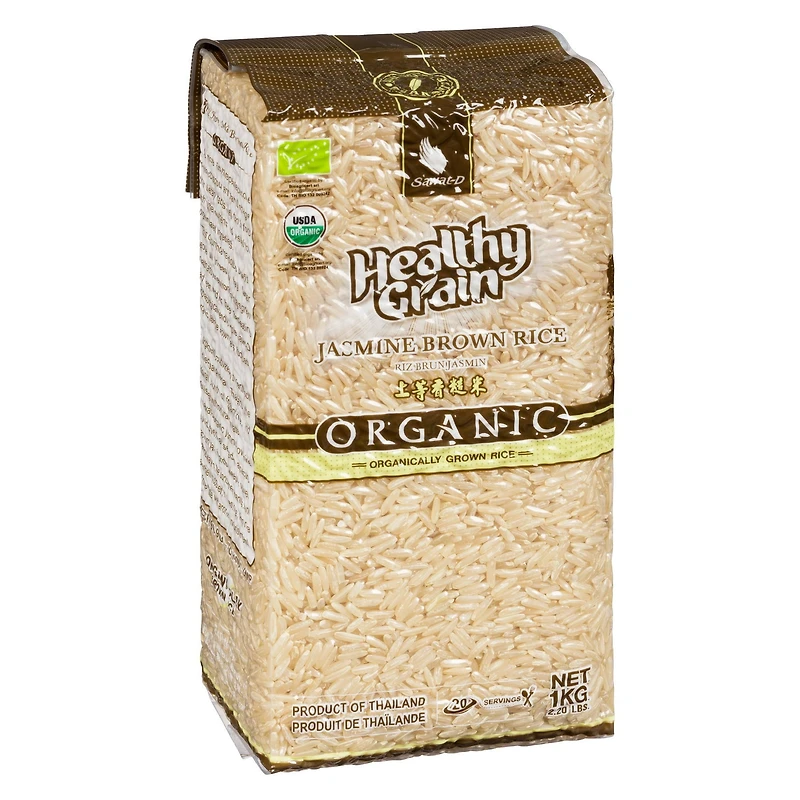 Sawat-D Healthy Grain Riz Brun Jasmin Biologique